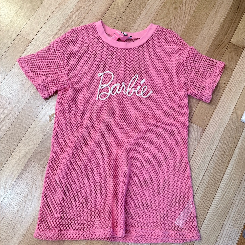 Forever 21 Pink Mesh Top